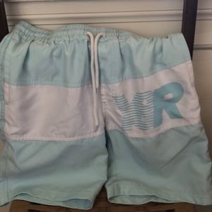 Pastel Blue Y&R Boardshorts